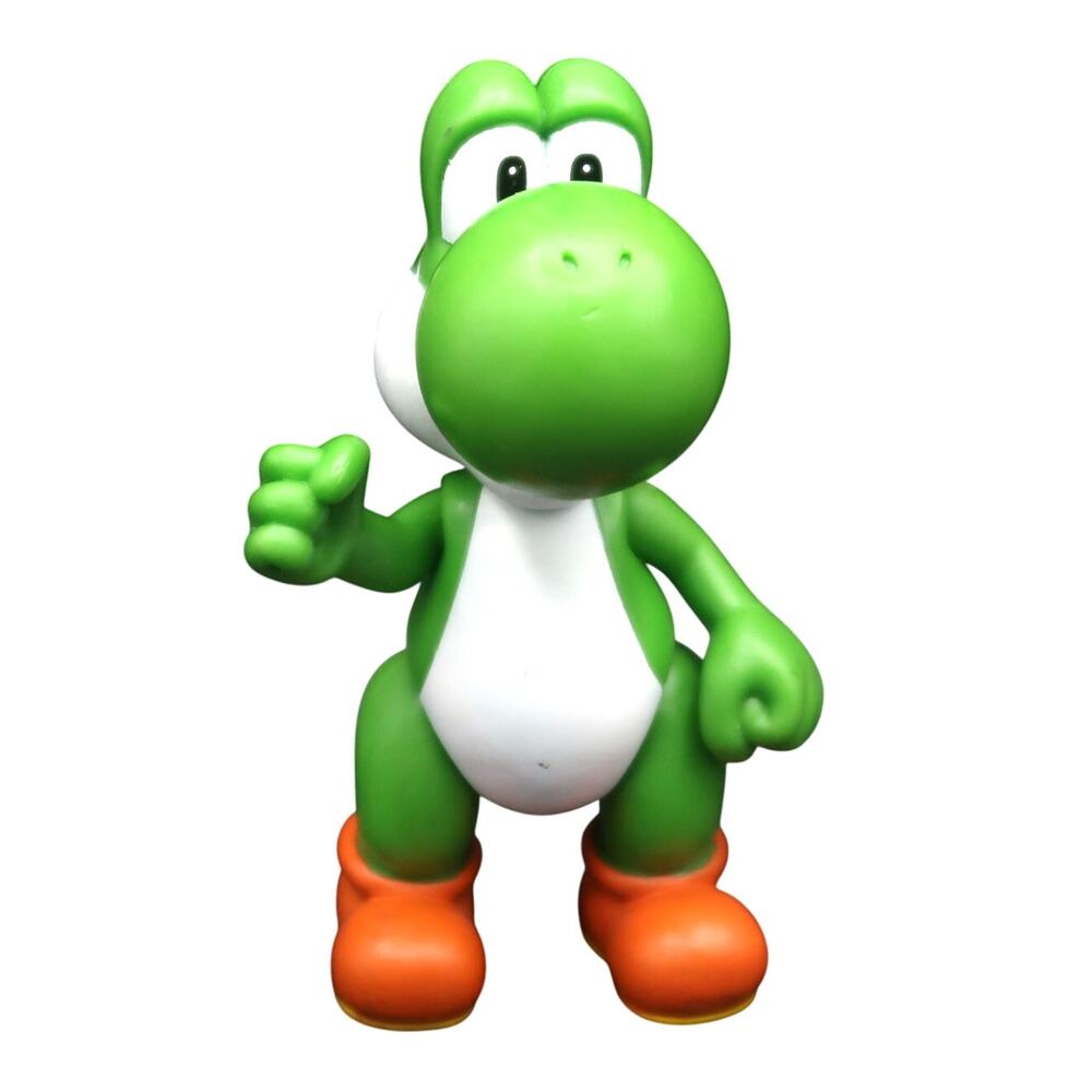 Jakks Pacific Nintendo Yoshi 4 in Figure Loose 2015 World of Nintendo Mario Bros